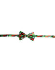 Christmas Bow Tie (Festive Checkered Pattern)