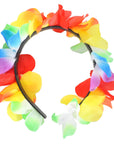 Hawaiian Flower Headband (Rainbow)