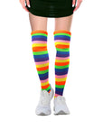 Over Knee Socks (Mutlicolour Stripe)