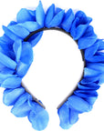 Hawaiian Flower Headband (Blue)