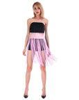 Sequin Belt with Fringe Skirt (Light Pink)