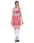 Adult Pink Beer Maid Costume
