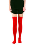 Over Knee Socks (Red)