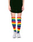 Over Knee Socks (Rainbow Stripe)
