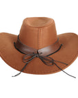 Light Brown Deluxe Cowboy Hat with Bull Band