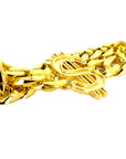 Dollar Sign $ Chain Bracelet (Gold)