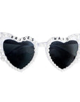 Bridesmaid Pearl Beaded Party Glasses