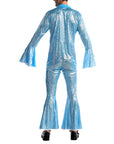 Adult Disco Man Jumpsuit (Blue)