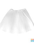 Adult White Stiff Net Tutu
