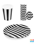 Black Stripe Tableware Set