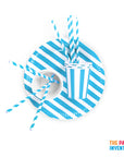 Blue Stripe Tableware Set