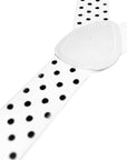 White Polka Dot Suspender