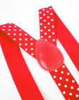 Red Polka Dot Suspender