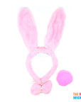 Pink Rabbit Costume Kit (3 Piece Set)