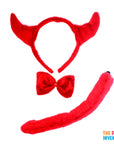 Devil Costume Kit (3 Piece Set)