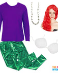 Adult Mermaid Costume Kit