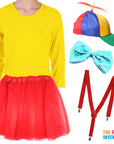 Silly Twin Girls Costume Kit (Kids/Adult)