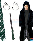 Children's Wizard Costume Kit (Green)