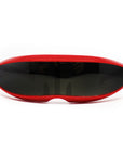 Red Futuristic Cyclops Glasses