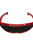 Red Futuristic Cyclops Glasses