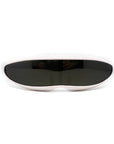 White Futuristic Cyclops Glasses