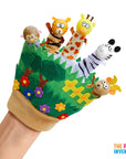 Story Time Animal Finger Puppet Glove