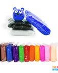 Soft Plasticine with Tools 12pk