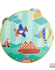 Kids Boat & Plane Percussion Tambourine