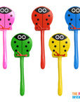 Ladybug Musical Clacker Sticks