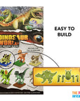 Dinosaur World DIY Building Blocks (Stegosaurus)