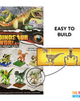 Dinosaur World DIY Building Blocks (Velociraptor)