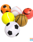 Assorted Sports Soft Balls (6pk)