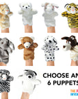 6pcs Hand Puppets - Choose Any 6