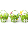 Spring Easter Egg Basket (Felt)