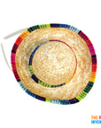 Mini Straw Sombrero Hat Headband