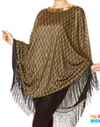 Adult 1920s Flapper Poncho