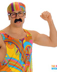 Adult 90s Work Out Guy Costume