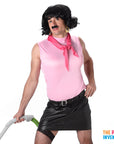 Adult Mens Rock n Roll House Wife Costume