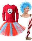 Children Red Girl Costume Kit