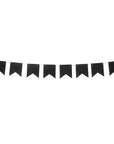 DIY Chalkboard Bunting Flags with chalk