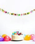 Metallic Circles Garland (Bright)