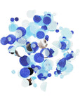 Blue Circle Confetti