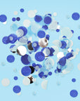 Blue Circle Confetti