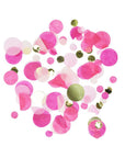 Pink Circle Confetti