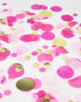 Pink Circle Confetti