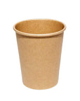 Brown Craft Plain Paper Cups (8pk)