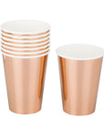 Rose Gold Paper Cups (10pk)