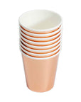 Rose Gold Paper Cups (10pk)