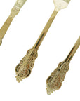 Deluxe Plastic Cutlery Set (Gold)