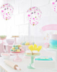 Pink Confetti Balloons